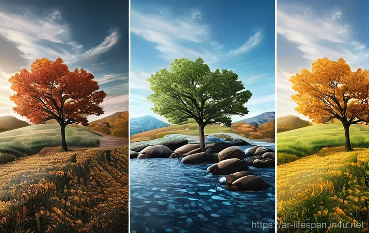 호르몬과 평균수명 - Here are three detailed image prompts in English, adhering to all the specified guidelines: